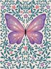 Butterfly On The Vines Art Print