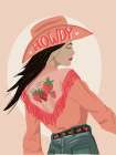 Howdy Art Print