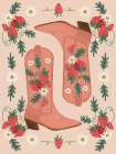 Booties Art Print