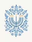 Hanukkah In Bloom Art Print