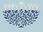 Menorah Vines Art Print