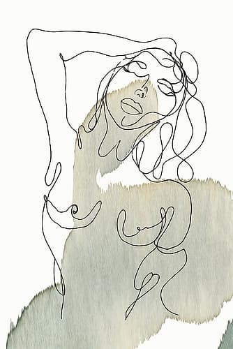 Figurative Abstract Figurative Print