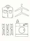 Laundry 2 Black & White Print