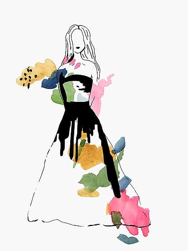 Fashion Color 1 Fashion Print