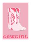Cowgirl Western Print