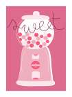 Sweet Art Print