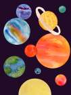 Solar System 1 Art Print