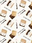 Eat More Smores Pattern Art Print