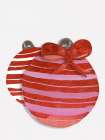 Candy Cane Ornaments Art Print