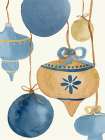 Hanging Ornaments Art Print