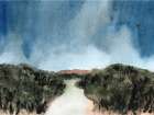 Earthy Landscape Art Print