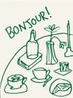 Green Table Setting Art Print