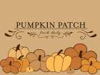 Pumpkin Patch 2 Art Print