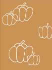 Pumpkin Silhouette 2 Art Print