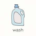 Wash Color Art Print