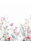 Pink Meadow 2 Art Print