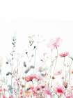 Pink Meadow 3 Art Print