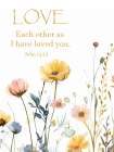 Love Boho Wildflowers 3 Art Print