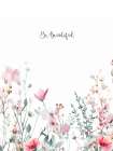 Pink Wildflowers Quote 2 Art Print