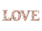Pink Love Set 3 Art Print