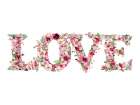 Green Love Set 3 Art Print