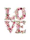 Green Love Set 6 Art Print