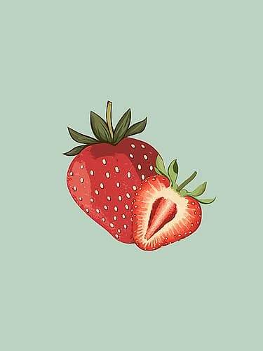 Strawberry 2 Art Print
