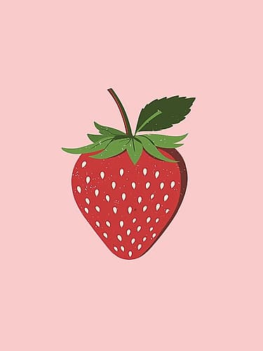 Strawberry 3 Art Print