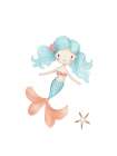 Mermaids Adventures 1 Art Print
