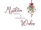 Mistletoe Kisses 1 Botanical Print