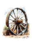 Cowboy Set 4 Art Print