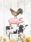 Farm Set 4 Art Print