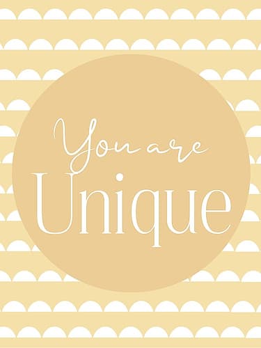 You Are 5 Art Print by Christine Simpson