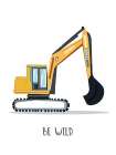 Building Big Things 4 Art Print