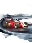 Race Day 2 Art Print