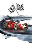 Race Day 4 Art Print