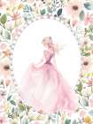 Princess Love 3 Pink Art Print