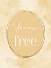Golden Affirmations 4 Art Print
