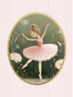 Green And Pink Ballerinas 3 Art Print