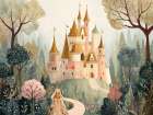 A Castle For A Princess 1 Art Print