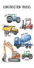 Trucks 1 Art Print
