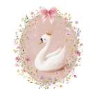 Queen Swan 1 Art Print
