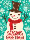 Snowman Art Print