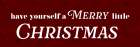 Merry Little Christmas Dark Art Print