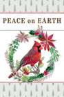 Bird Year Cardinal Peace On Earth Art Print