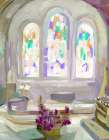 Stain Glass Art Print