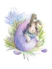 Nostalgic Easter 2 Art Print