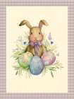 Nostalgic Easter 1 Purple Art Print