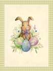 Nostalgic Easter 1 Green Art Print