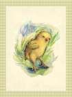 Nostalgic Easter 3 Green Art Print